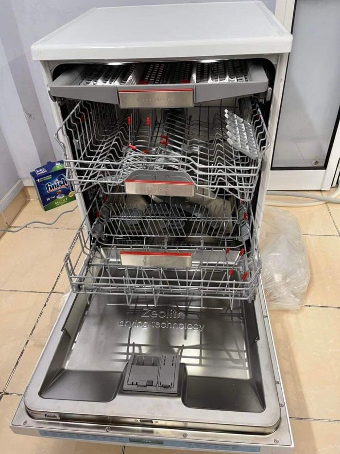 Máy rửa bát Bosch SMS6ZCI08E Serie 6 sấy Zeolith