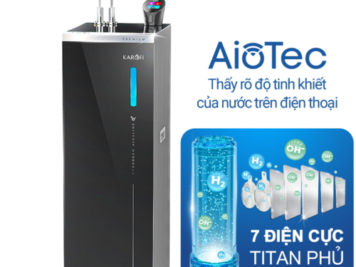 Máy lọc nước nóng lạnh Hydro-ion kiềm Karofi KAE-S88 Promax