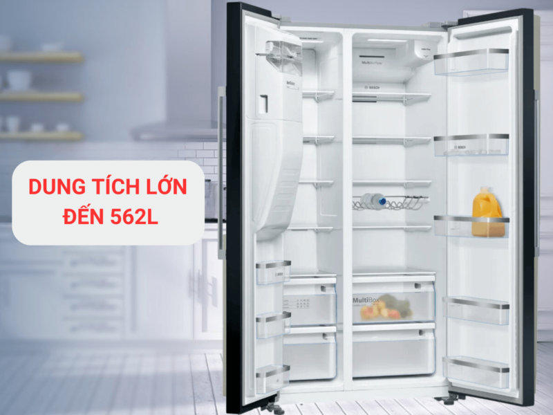 Tủ lạnh Side by Side Bosch KAD93ABEP