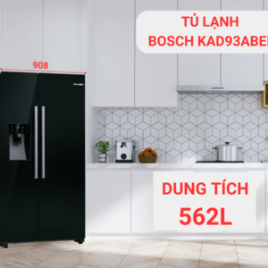 Tủ lạnh Side by Side Bosch KAD93ABEP