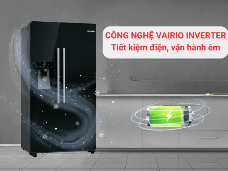 Tủ lạnh Side by Side Bosch KAD93ABEP