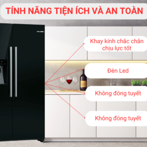 Tủ lạnh Side by Side Bosch KAD93ABEP